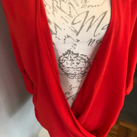 Banana Republic Wrap Blouse Size XS - Picture 3 of 8